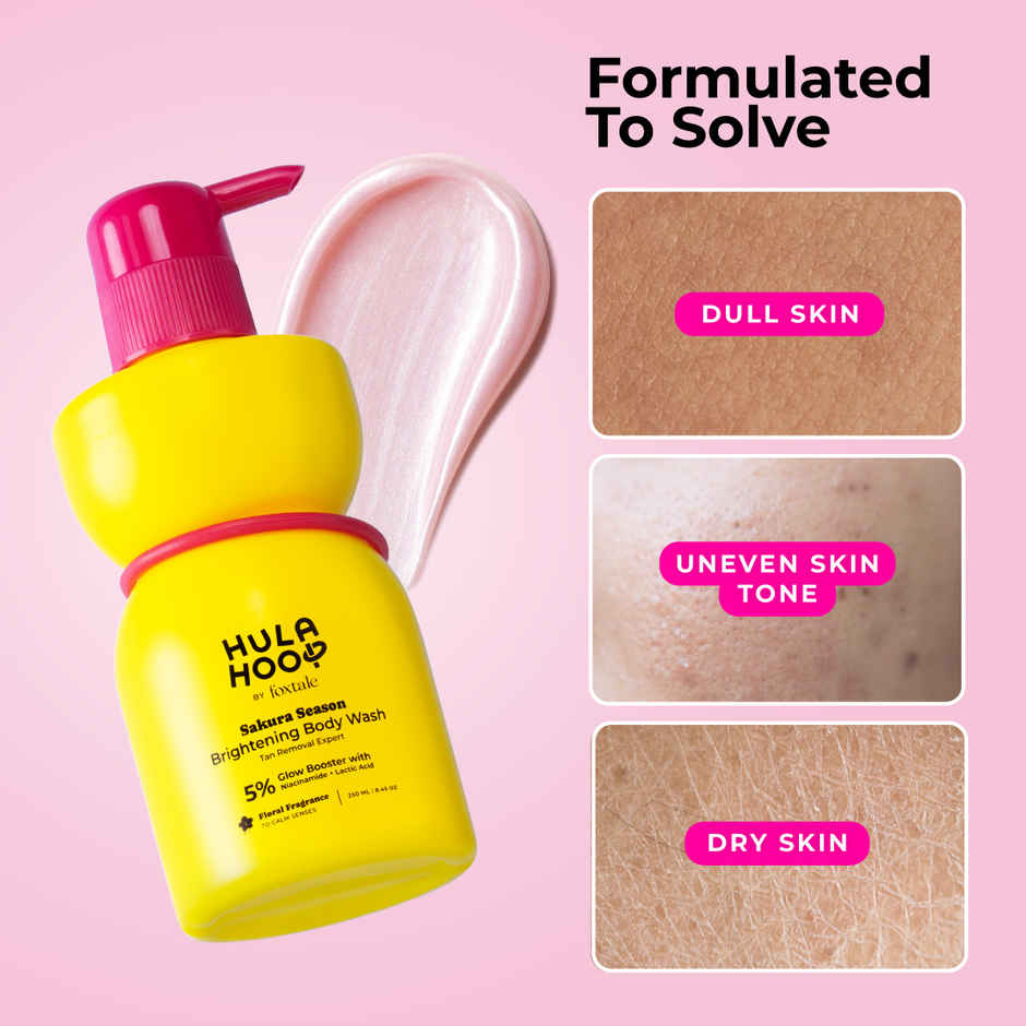 Hula Hoop Brightening Body Wash With Niacinamide