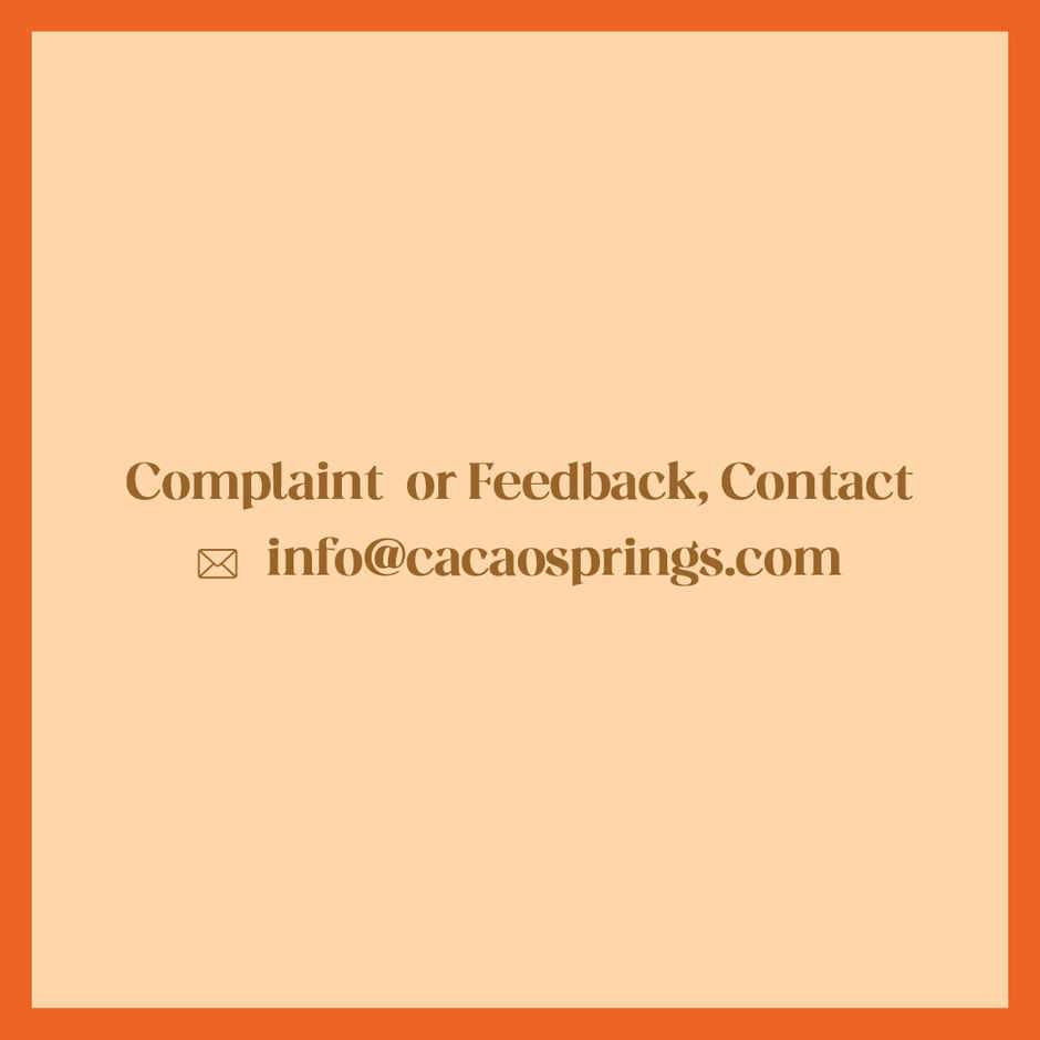 Cacao Springs Golden Indulgence Chocolate Box