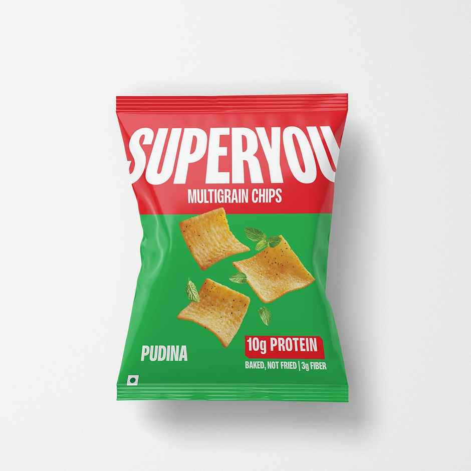SuperYou Multigrain Pudina Chips | Crunchy & Healthy