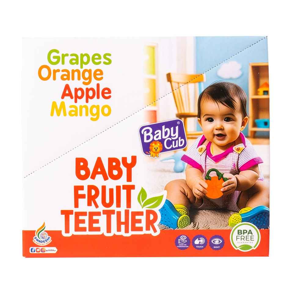 Ratna's Baby Fruit Teether | Grapes | Assorted