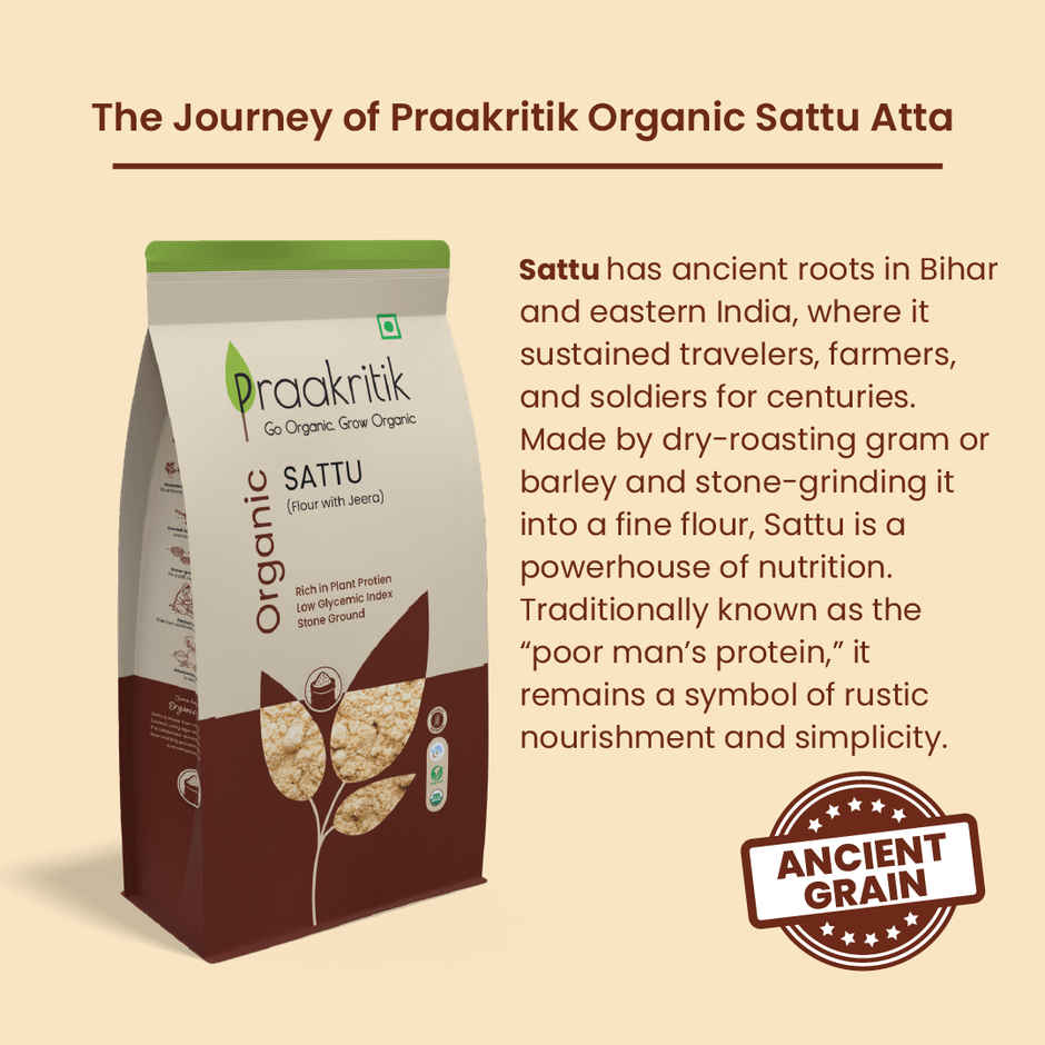 Praakritik Organic Sattu Atta