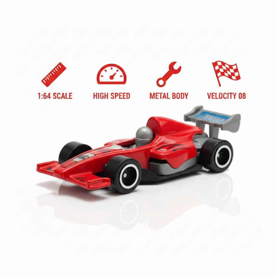 Apex Velocity 1:64 Metal Diecast Car Model 08 | Collectible Toy Car