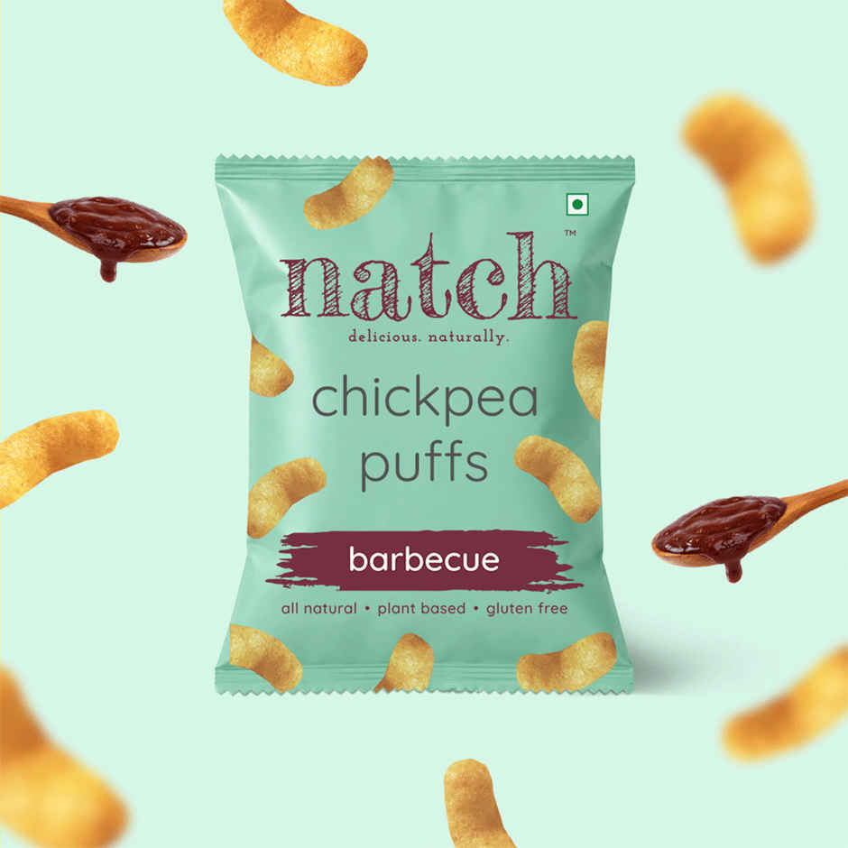 Natch Barbecue Chickpea Puffs | No Palm Oil | Healthy Snack