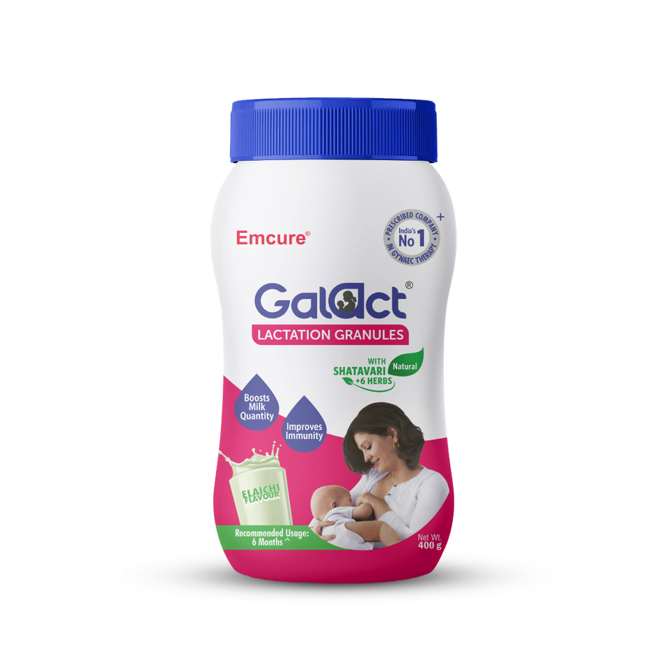 Galact Granules | Lactation Supplement with Shatavari | Elaichi Flavour