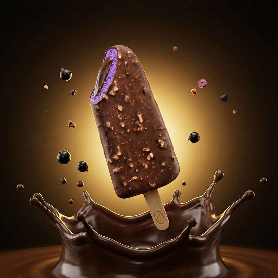 Dairy Day Choco Currant Triple Bar Ice Cream Stick