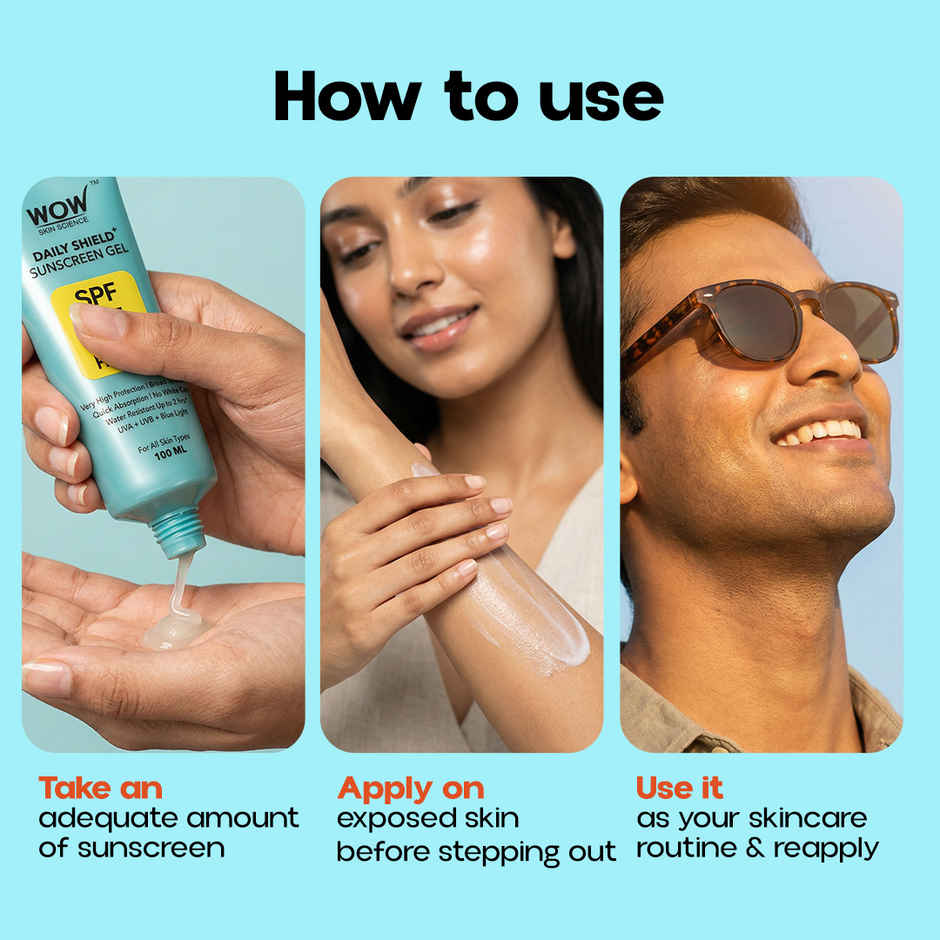 Wow Skin Science SPF 55 PA++++ Sunscreen Gel