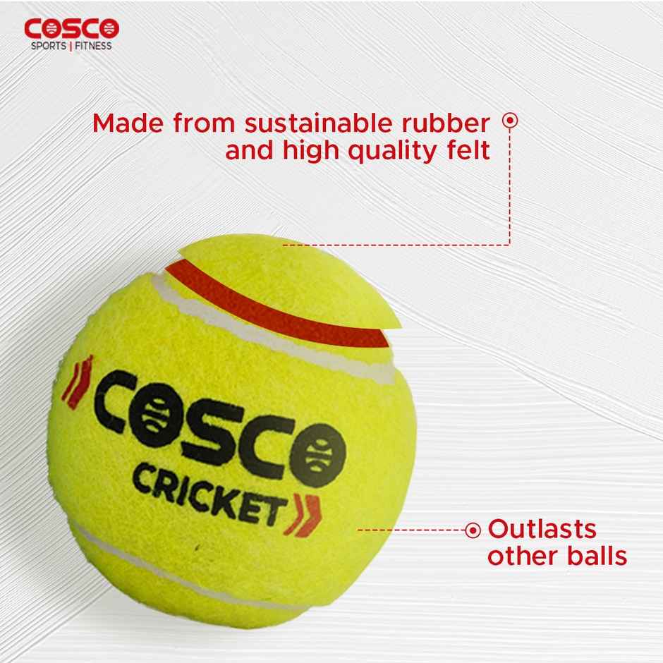 Cosco Cricket Light weight Tennis Balls