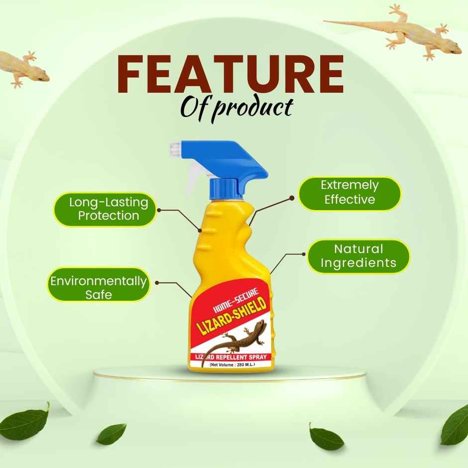 Home-Secure Lizard Shield Lizard Repellent Spray