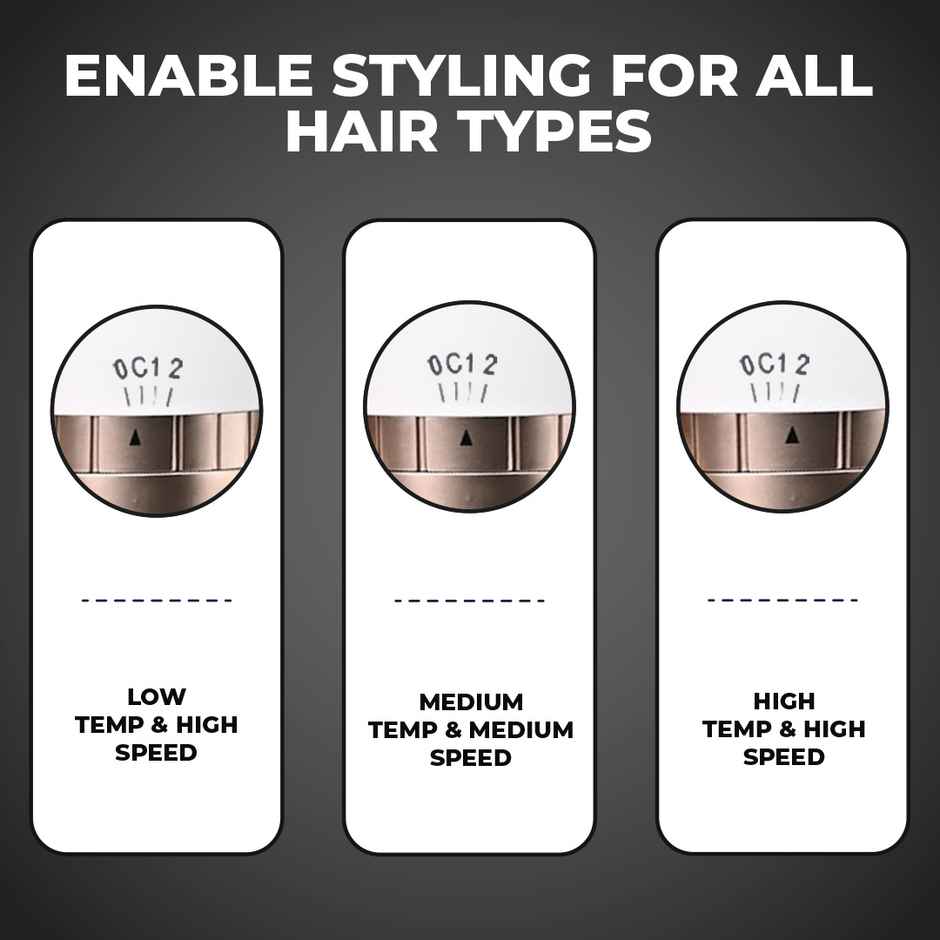 Winston 2 In 1 Hair Styling Blow Brush For Women - 1200 Watts (White)