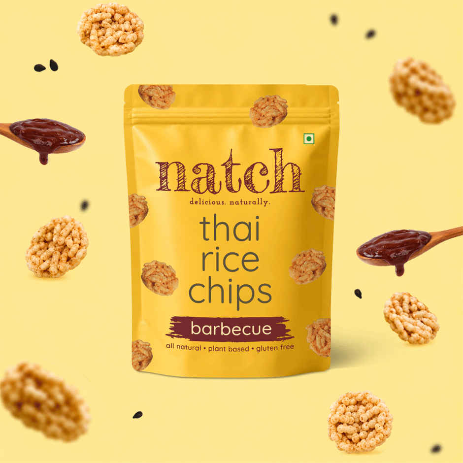 Natch Barbecue Thai Rice Chips | No Palm Oil | Healthy Snacks