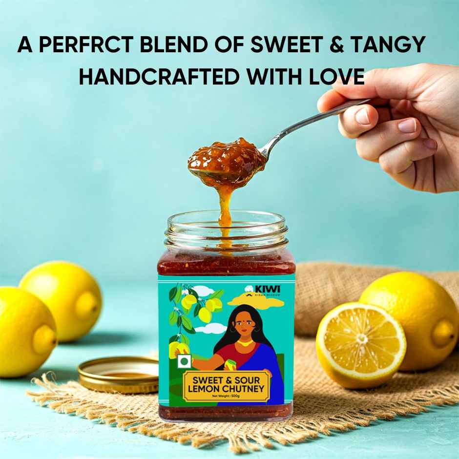 Kiwi Kisan Window Sweet and Sour Lemon Chutney