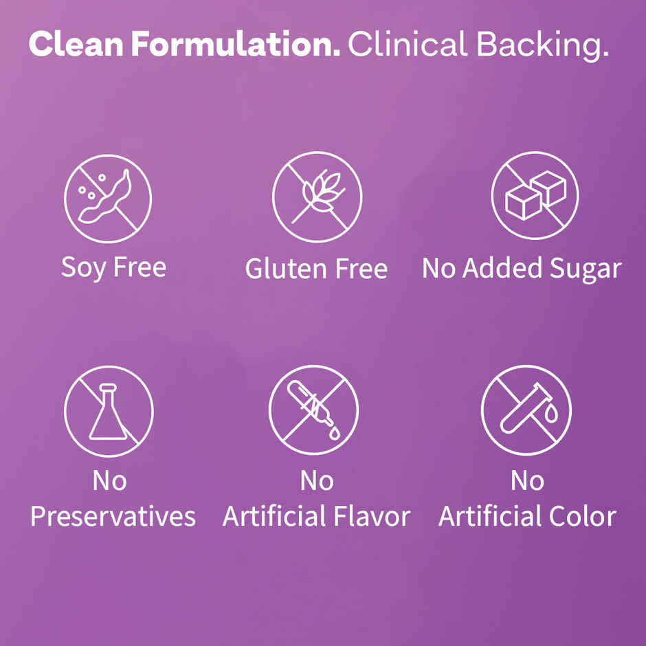 OZiva Phyto Ceramides Collagen Builder Supplements Blueberry