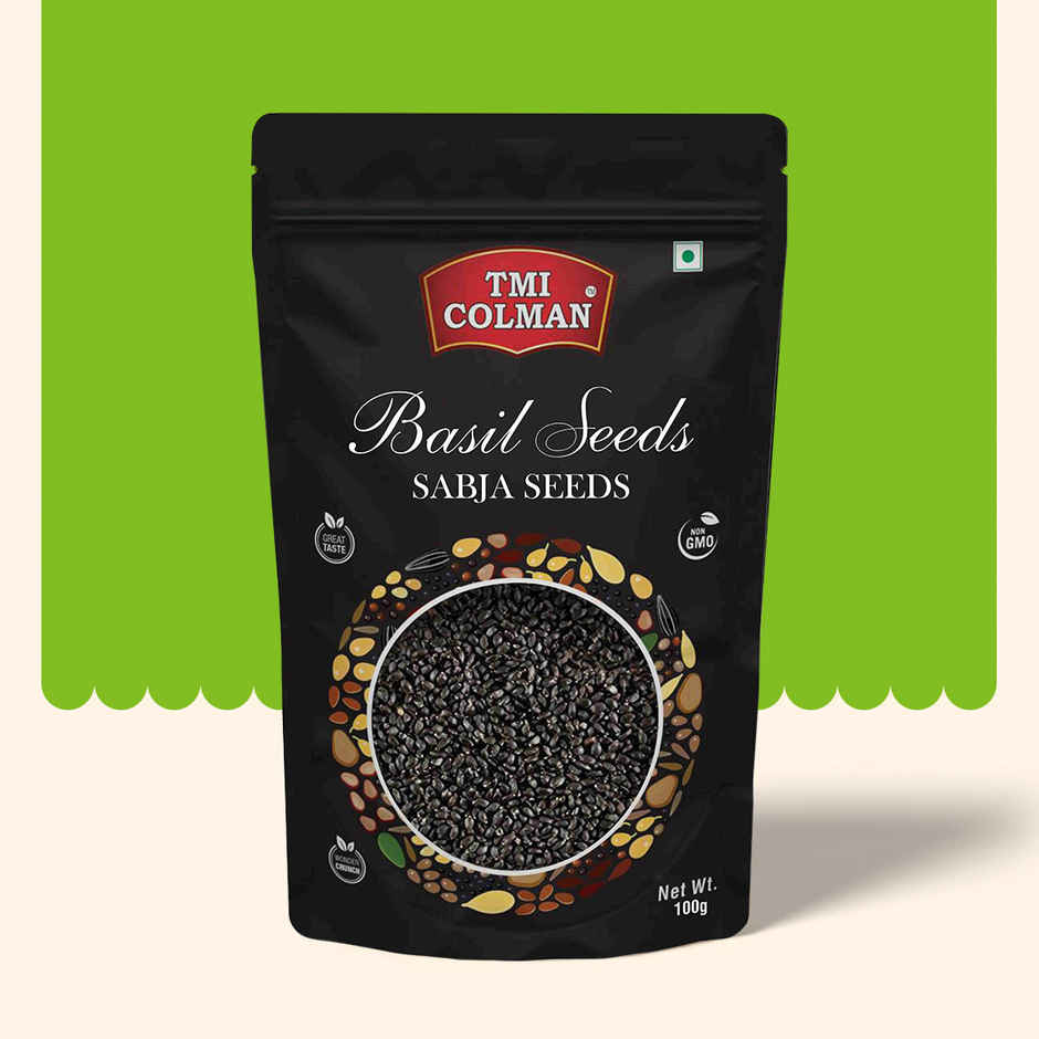 TMI COLMAN Basil Seeds/Sabja Seeds