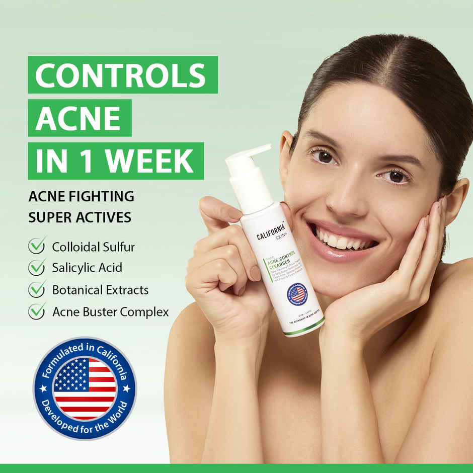 California Skin+ Acne Control Face Wash Cleanser