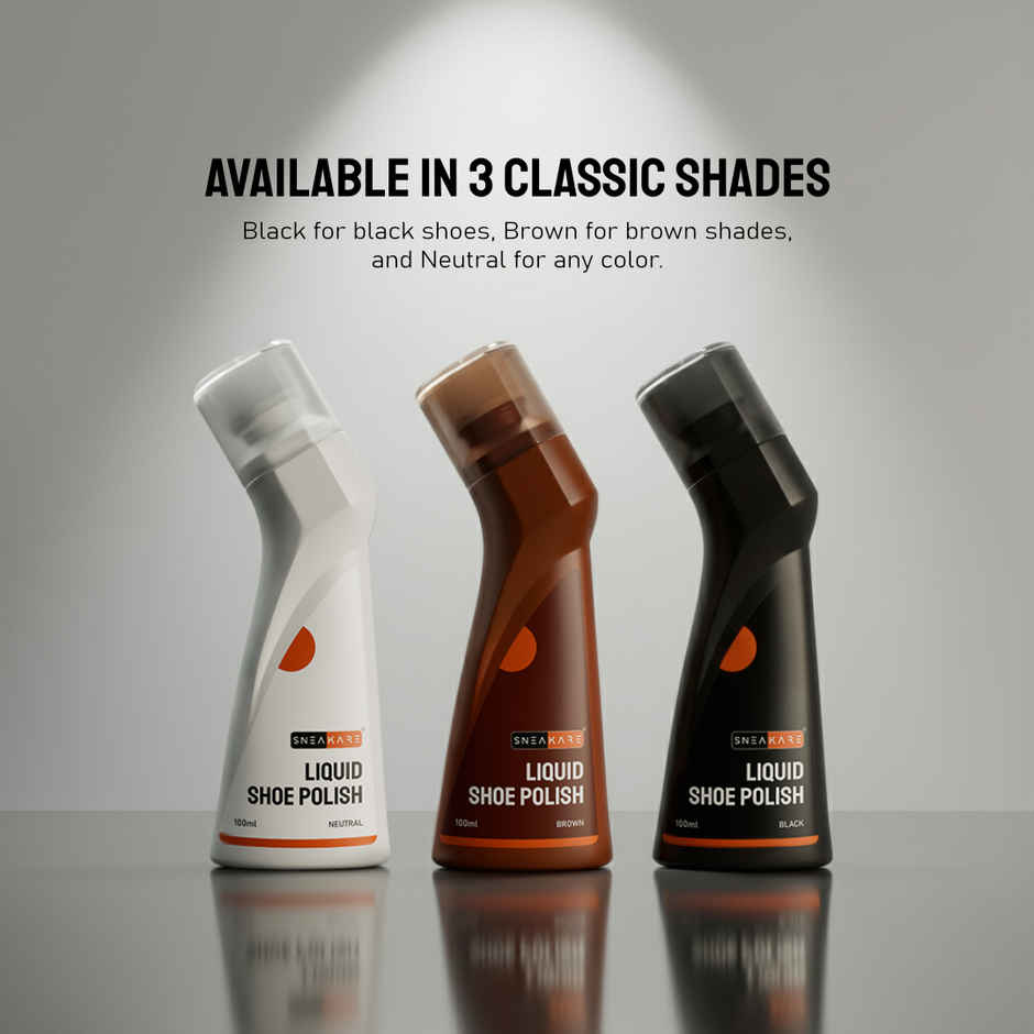 Sneakare Instant Liquid Shoe Polish | Brown