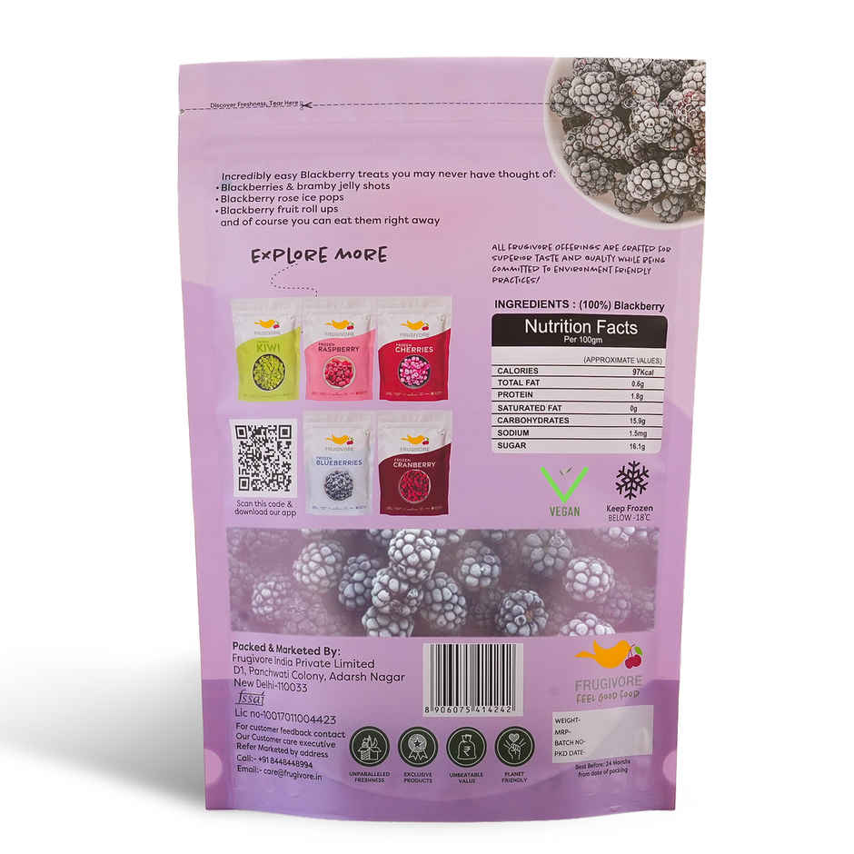 Frugivore Frozen Blackberry