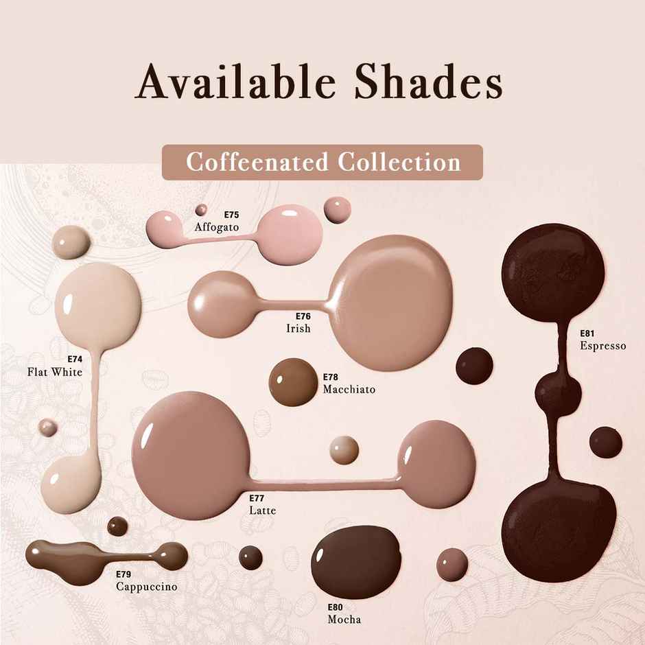 Lotus Make-Up Ecostay Nail Enamel Flat White E74 | Easy to Apply | Glossy Finish