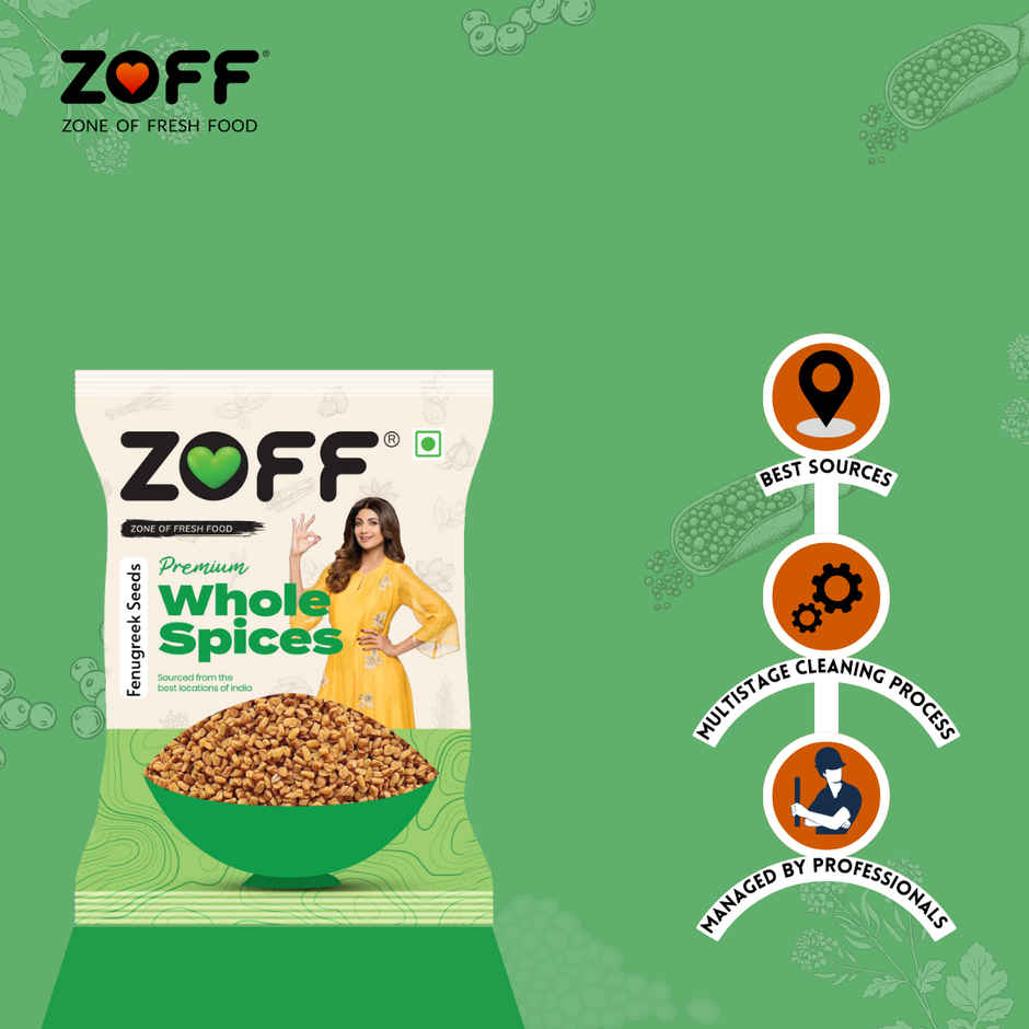 ZOFF Fenugreek - Methi Seeds Combo 
