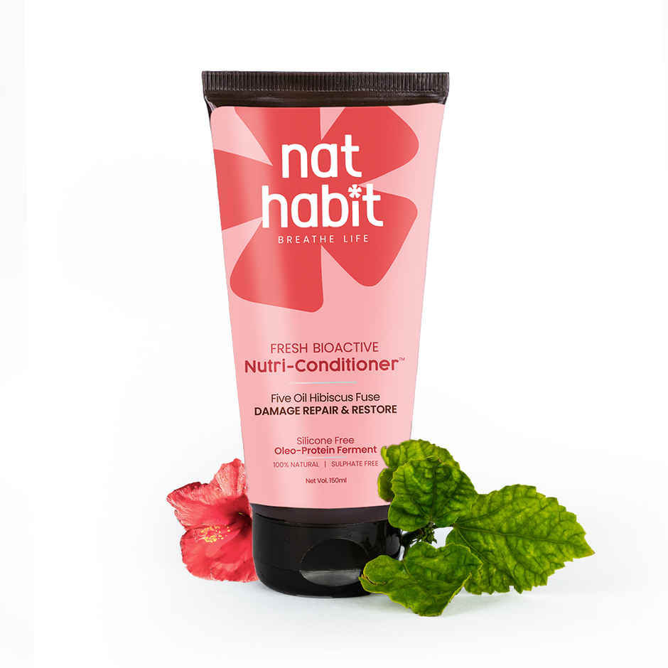 Nat Habit Hibiscus Conditioner For Smooth & Silky Hair