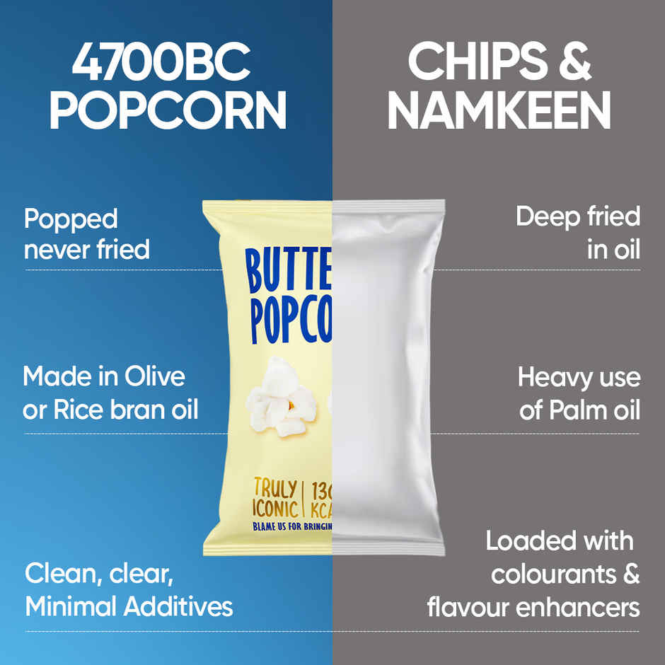 4700BC Butter Popcorn | Jumbo Size | Zero Palm Oil