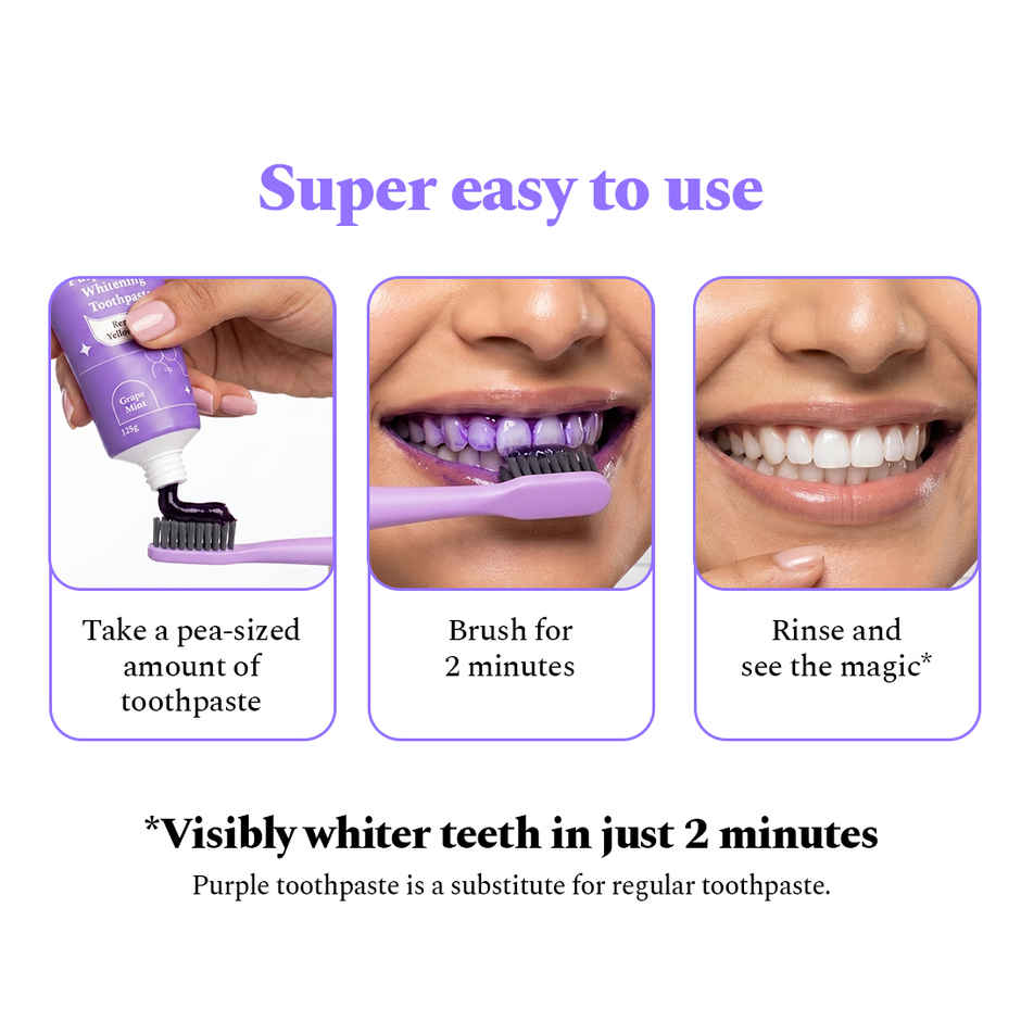 Perfora Purple Magic Whitening Toothpaste