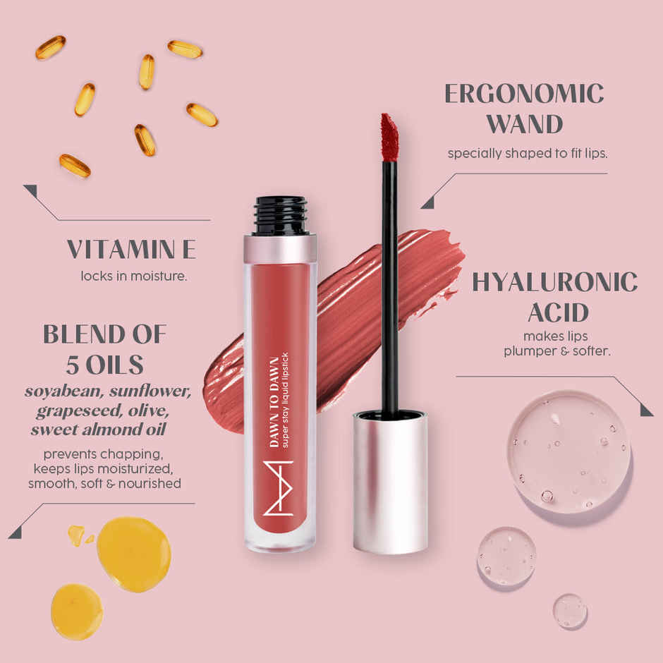 House Of Makeup Dawn To Dawn Super Stay Liquid Matte Lipstick - Pink Sugar