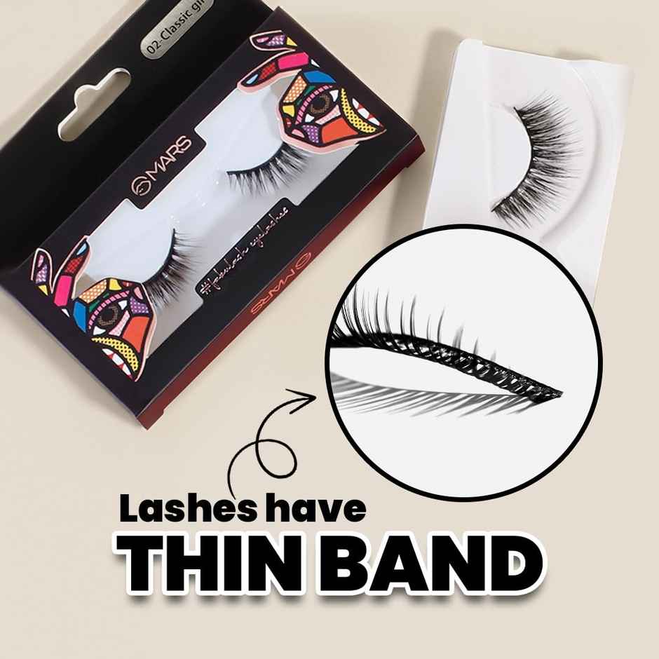 MARS Cosmetics Fabulash False Eyelashes - OG Princess 01 | Black