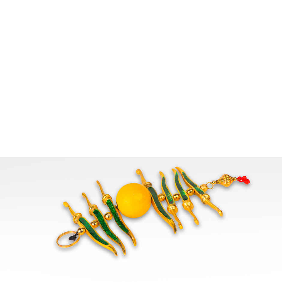 Devnidhii Nimbu Mirch Silver Plated