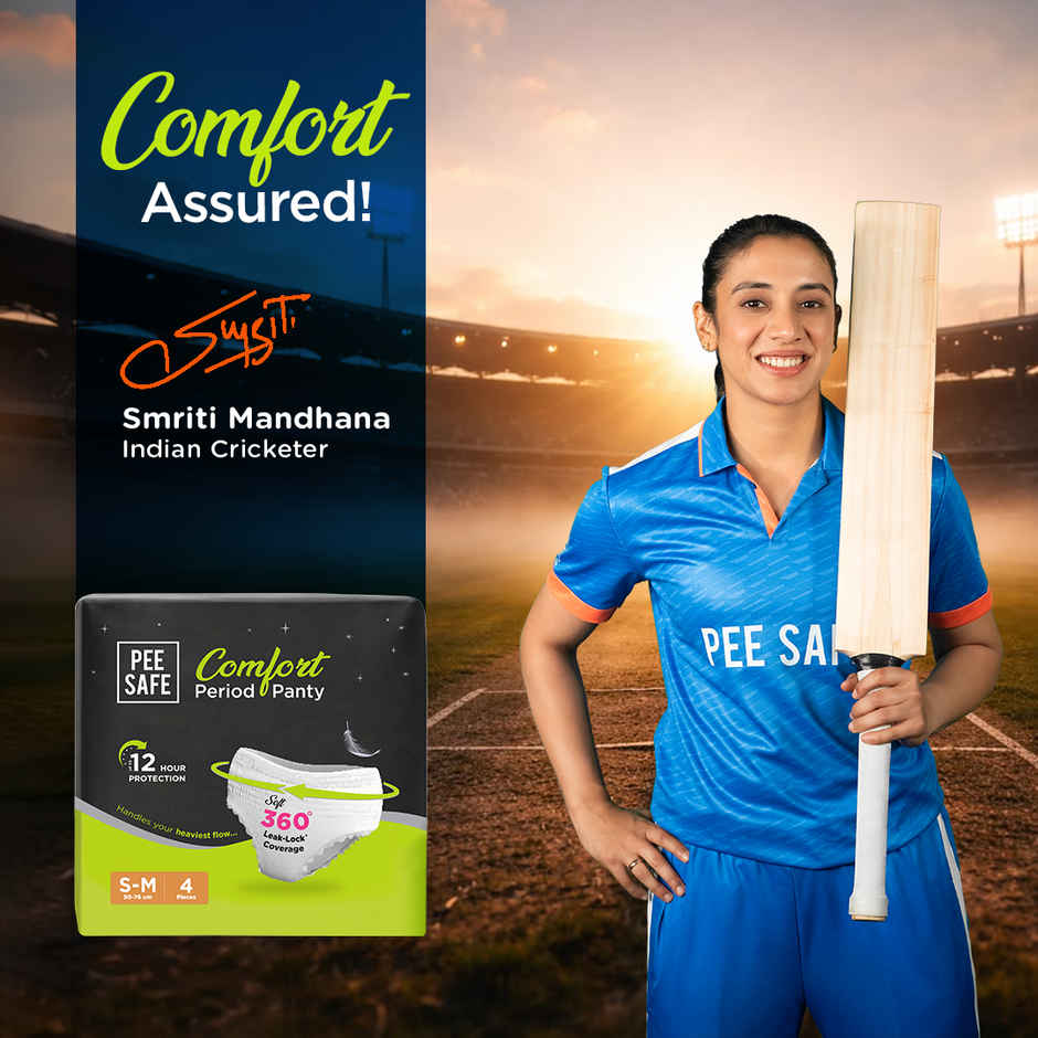 Pee Safe Comfort Period Panty (S-M)
