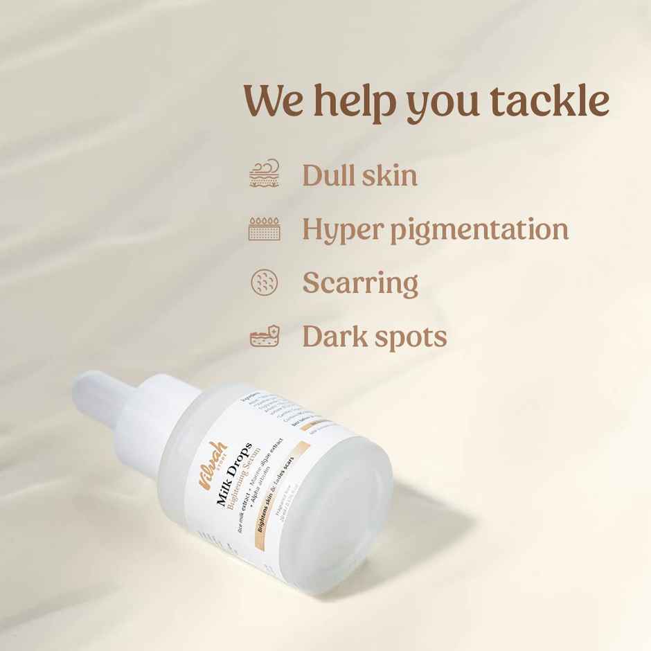 Vilvah Store Milk Drops Brightening Serum