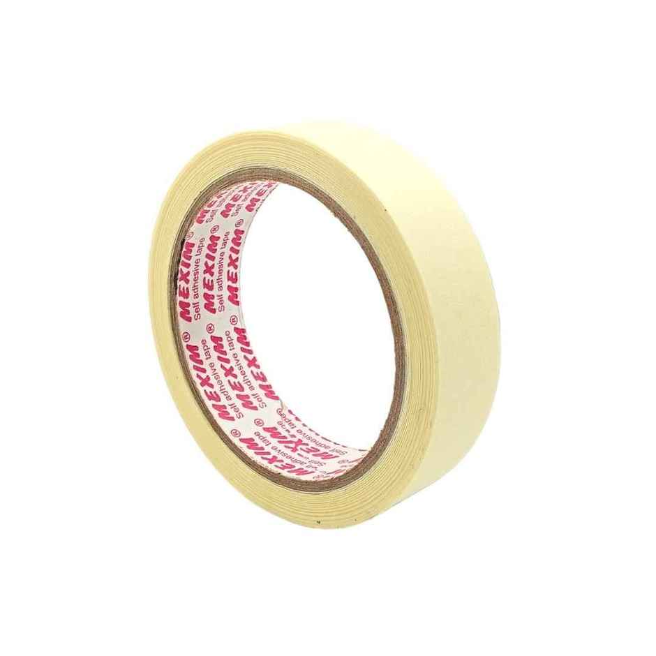 ABK White Masking Tape | 24 mm x 20 m | Strong Adhesive