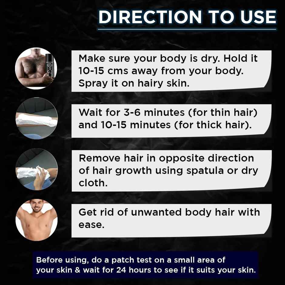Mancode Hair Removal Spray