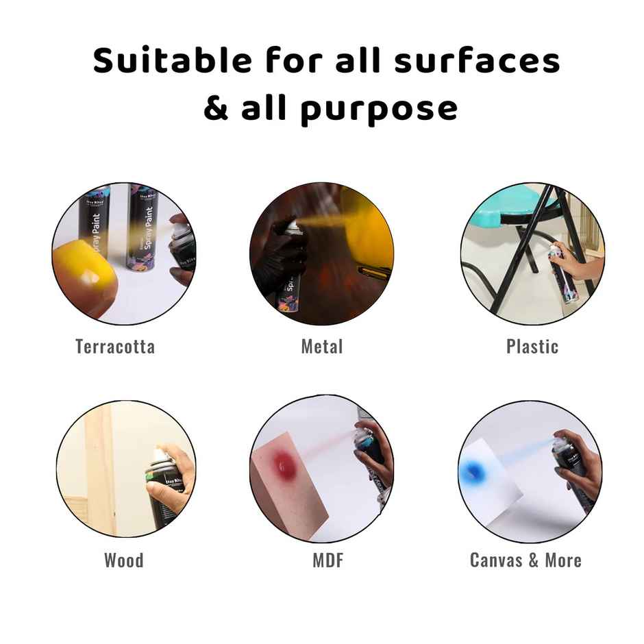 Itsy Bitsy Spray Paint Metallic Silver 300 ml Ib