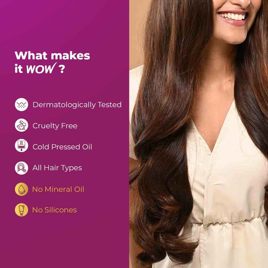 Wow Skin Science Onion Black Seed Hair Oil