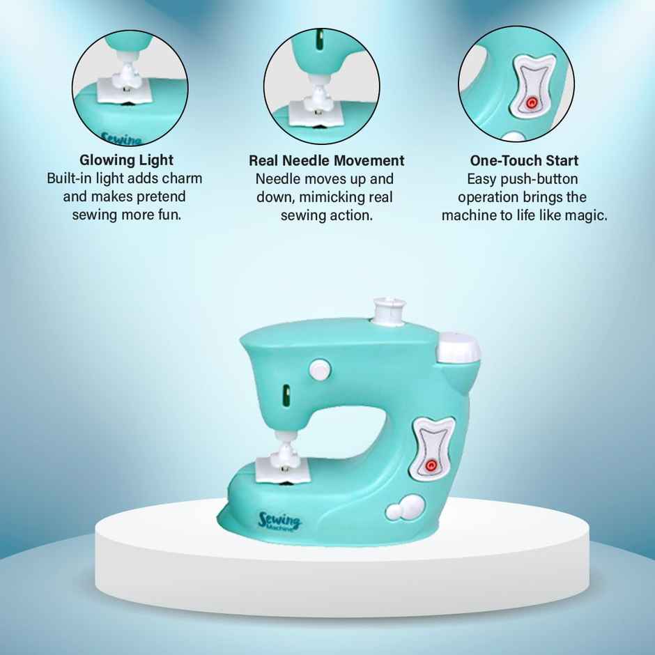 Anz Toy Green Oven & Sewing Machine