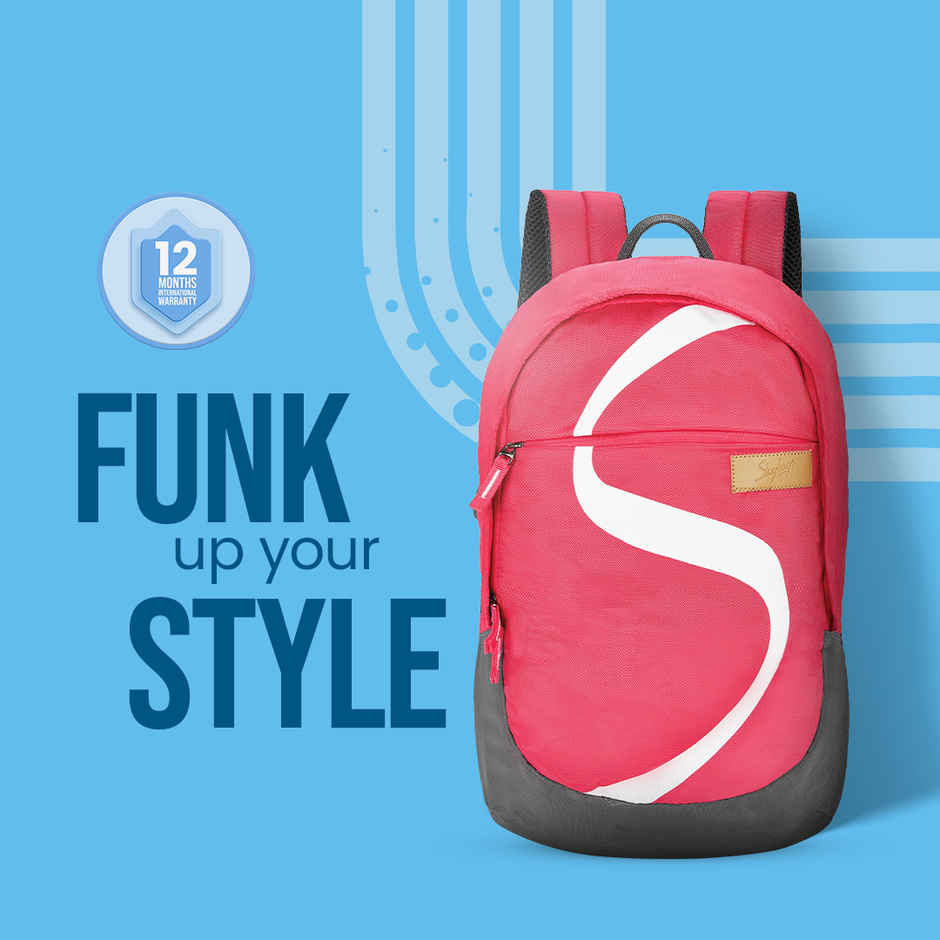 Skybags Unisex Solid Polyester 17 L Laptop Bag | Red - Free Size