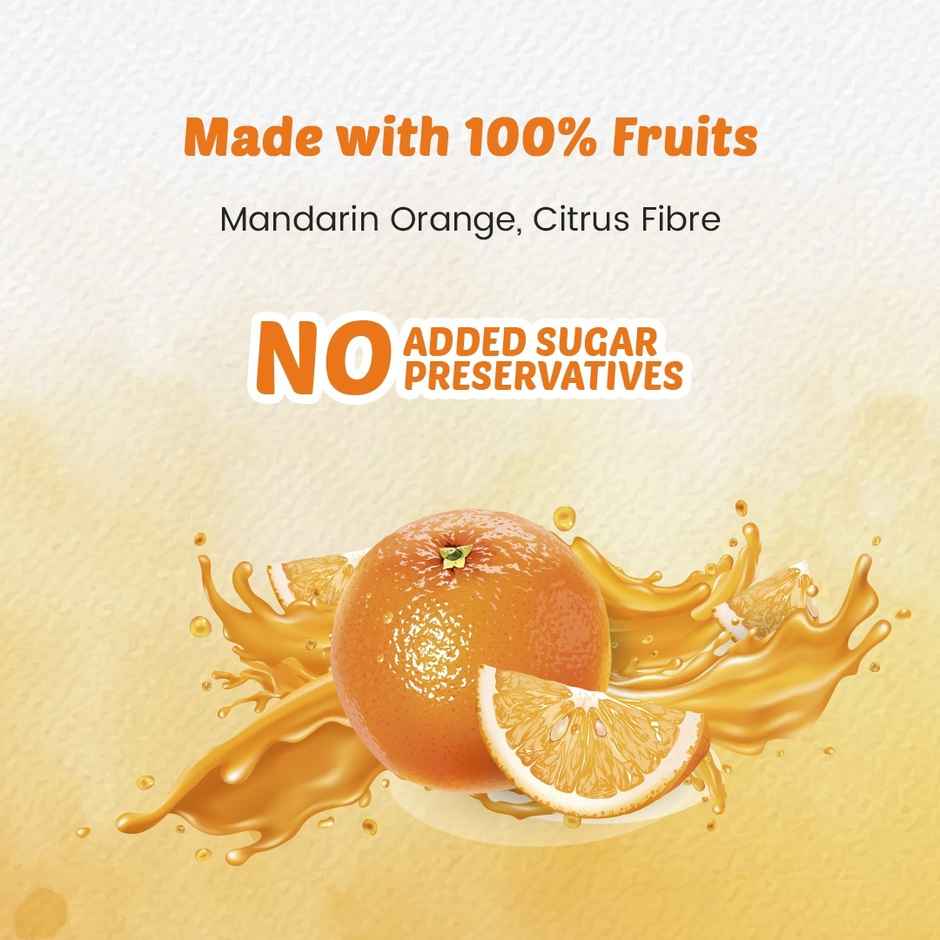 Yu Real Orange Juice with Pulp | Fresh & Natural