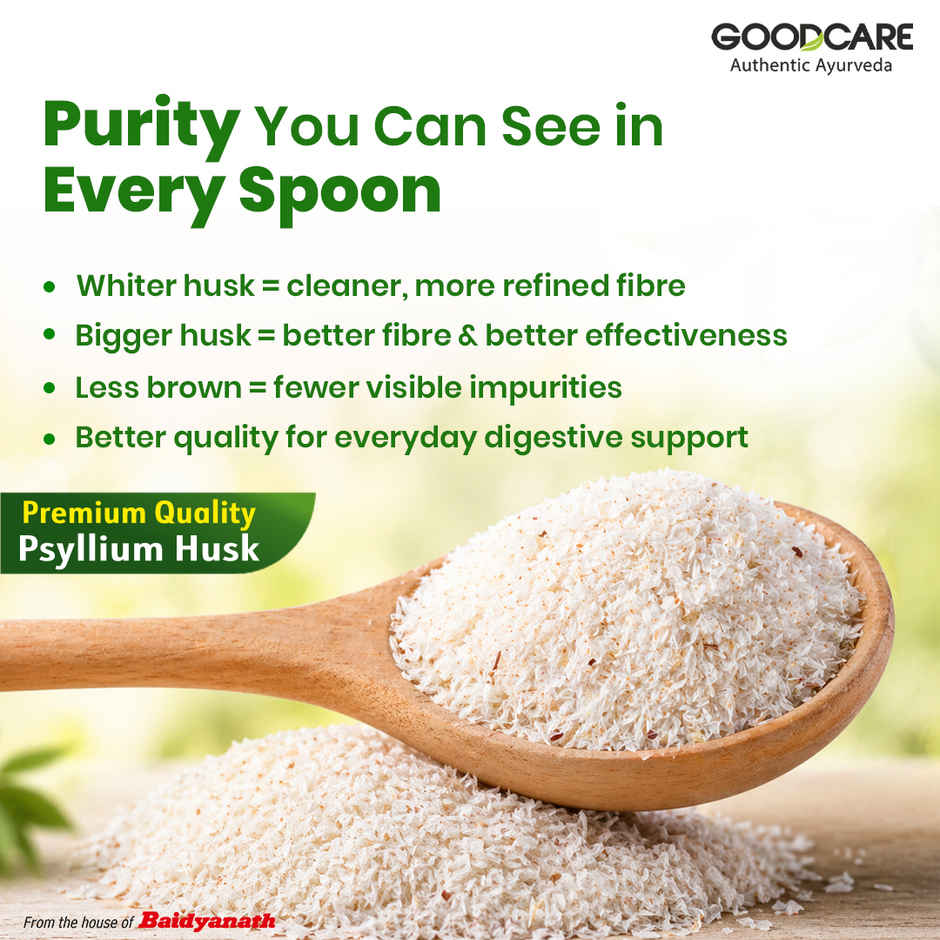 Goodcare Isabgol Psyllium Husk Regularizes Bowel Movement For Constipation Pack Of 2