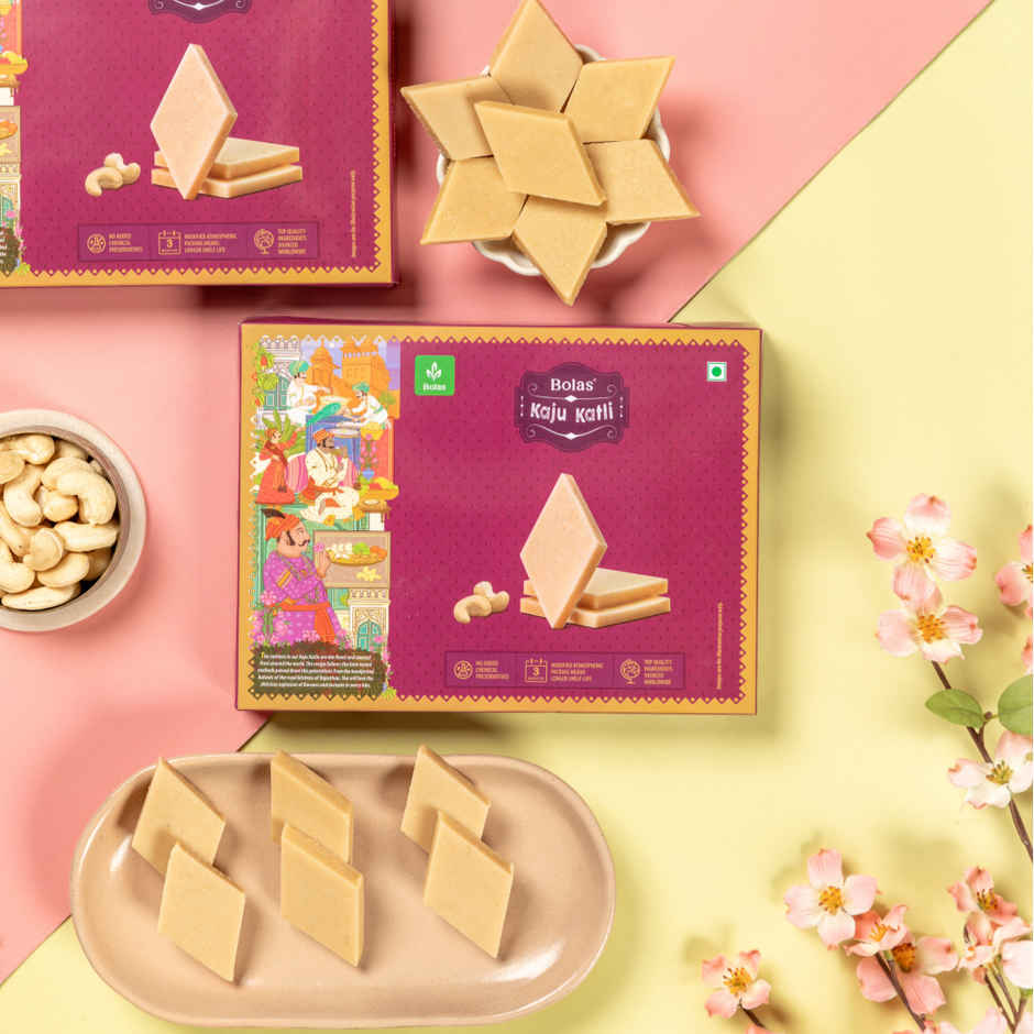 Bolas Kaju Katli | Sweet & Delicious