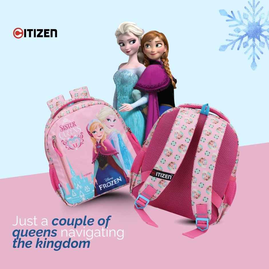 Frozen Queens Mini Bag | 12 Inch | 1.5-5 Years | Play School / Nursery / LKG / UKG