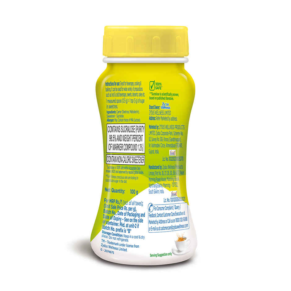 Sugar Free Natura Low Calorie Sweetener