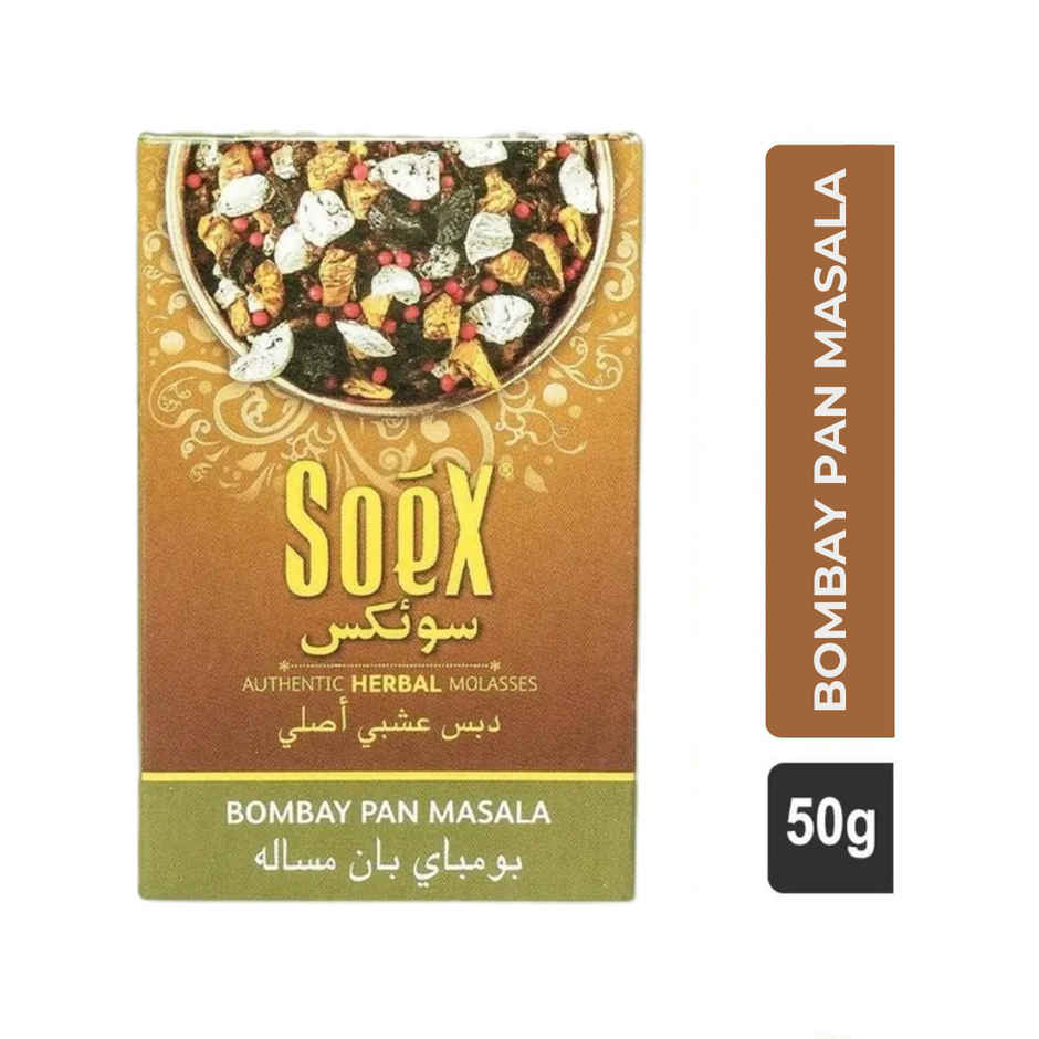 Soex Bombay Paan Masala Herbal Molasses Hookah Flavour (Tobacco Free)