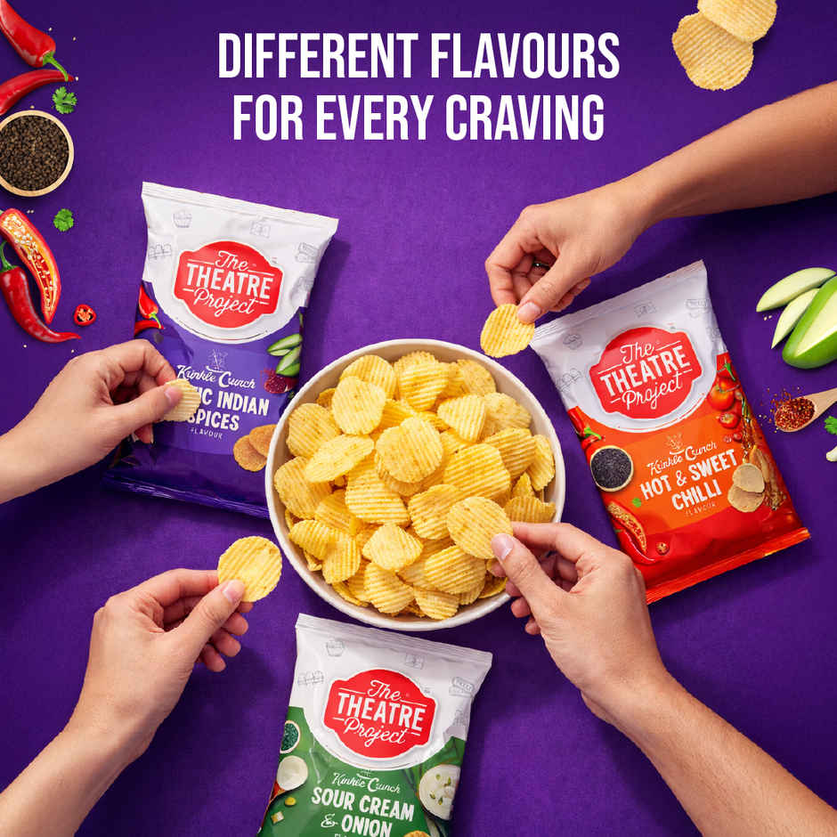 The Theatre Project Crinkle Cut-Exotic Indian Spcies