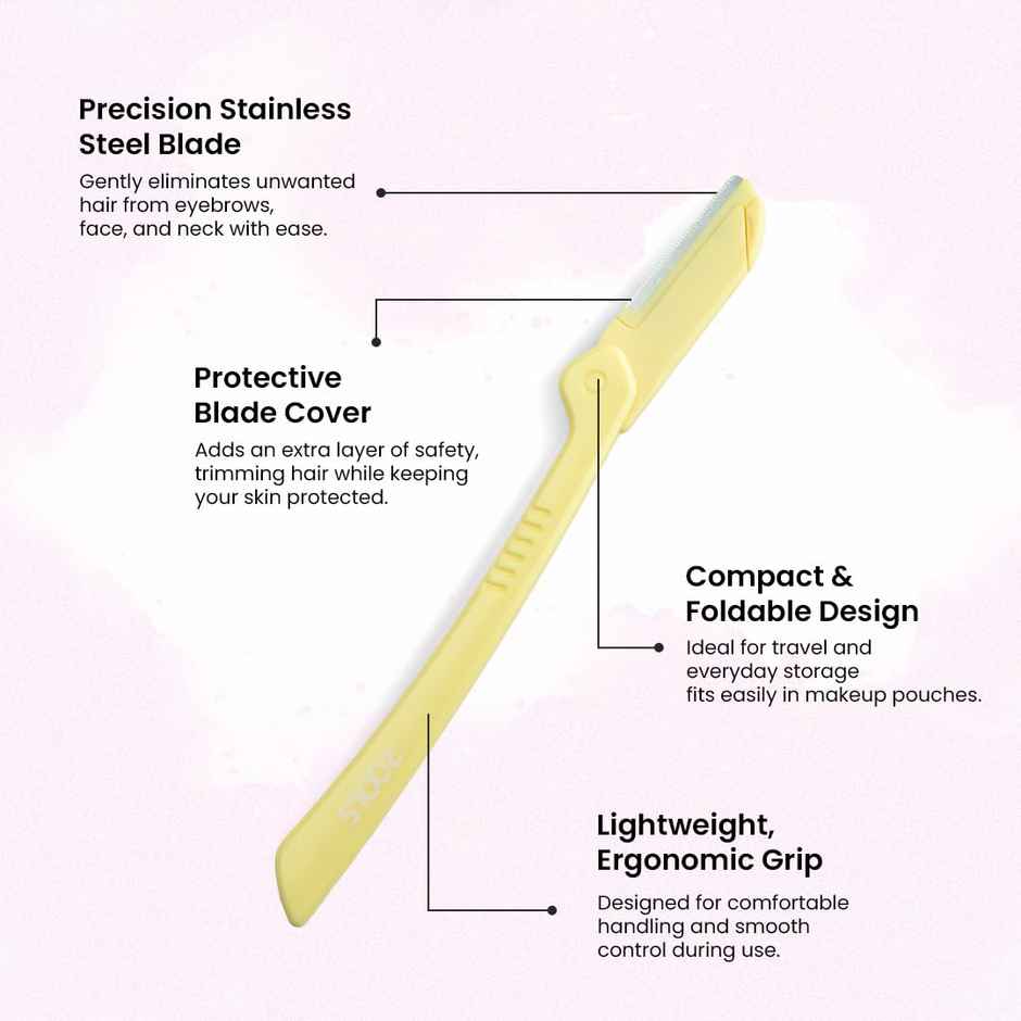 Midazzle Foldable Eyebrow & Facial Razor | MIOF3407