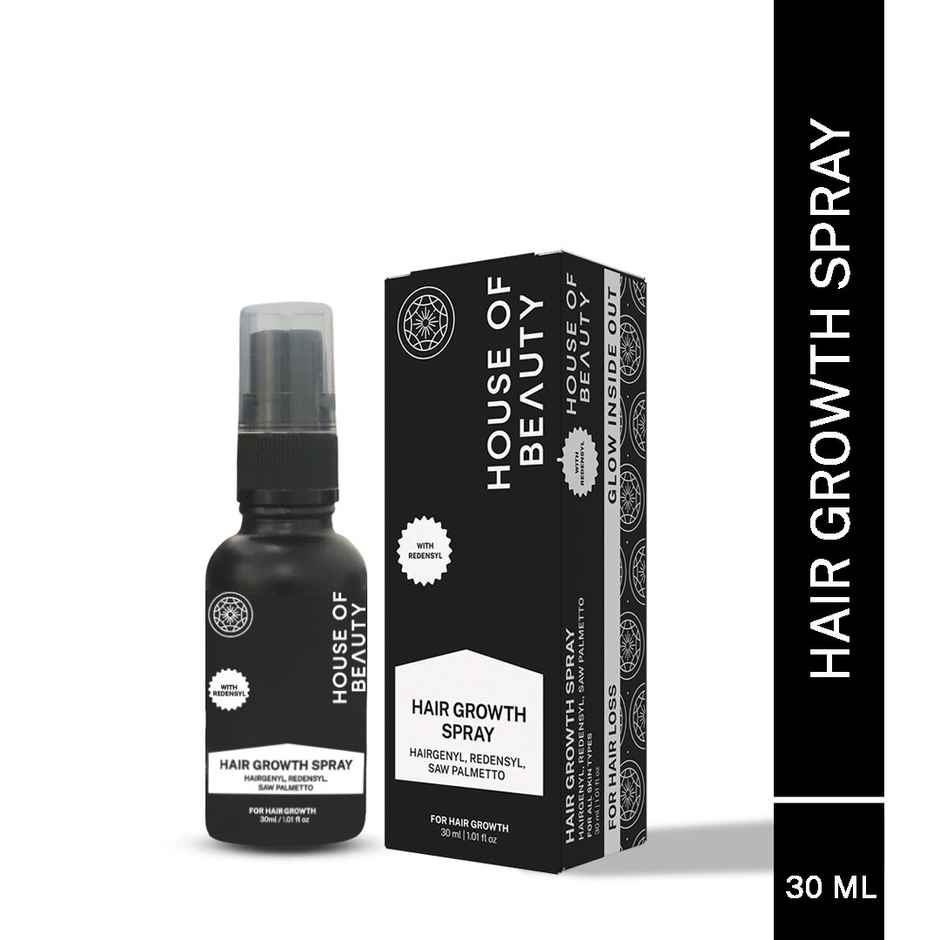 House of Beauty Hair Growth Spray | Hair Loss & Thinning | Procapil, Redensyl, Hairgensyl, Biotin, Anagain