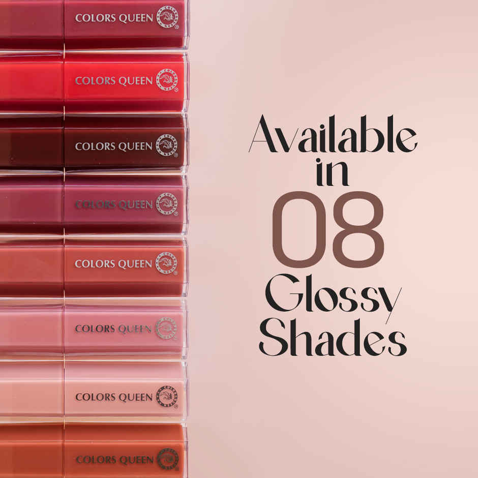 Colors Queen High Shine Gloss Stick enriched with Vitamin E & Squalane - 01 Mauve Macaron