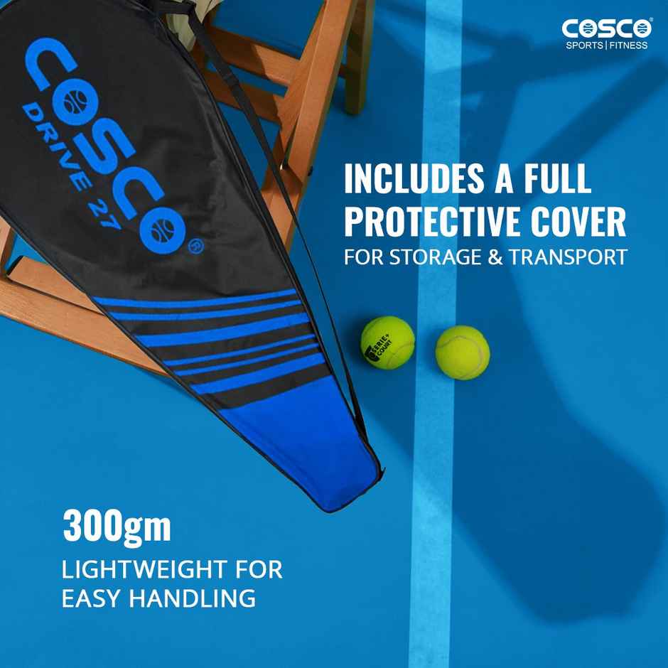 Cosco Tennis Racket Drive 27 (For Adults)