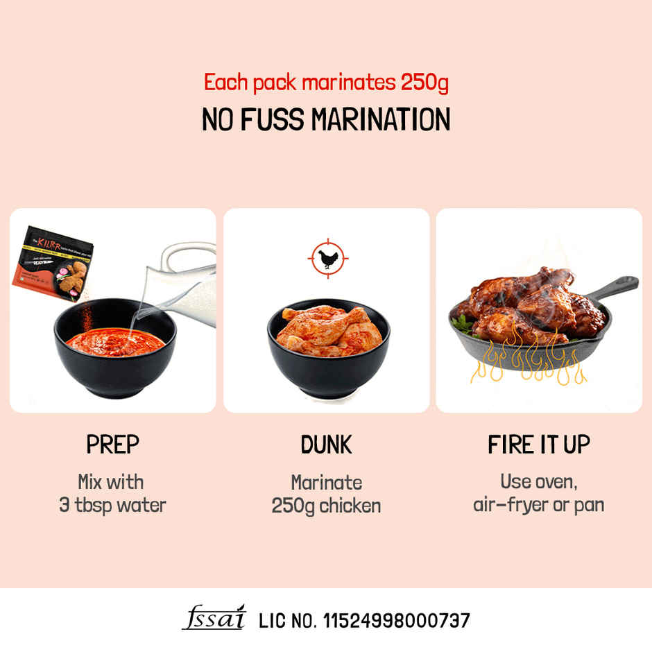 KILRR Tandoori Blast Chicken Masala Combo