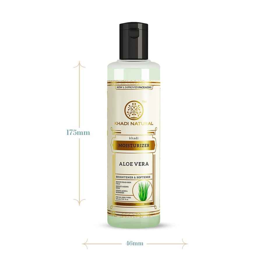 Khadi Natural Aloevera Moisturizer Lotion Long Lasting Hydration