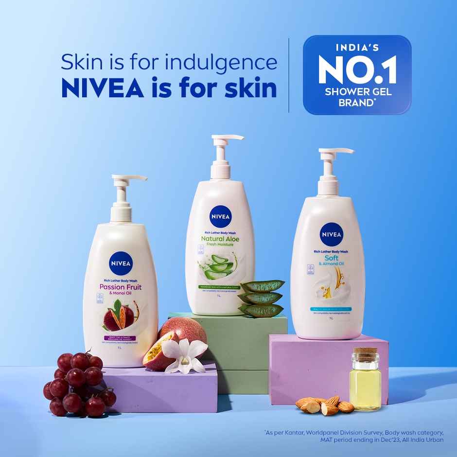 Nivea Shower Gel Natural Aloe
